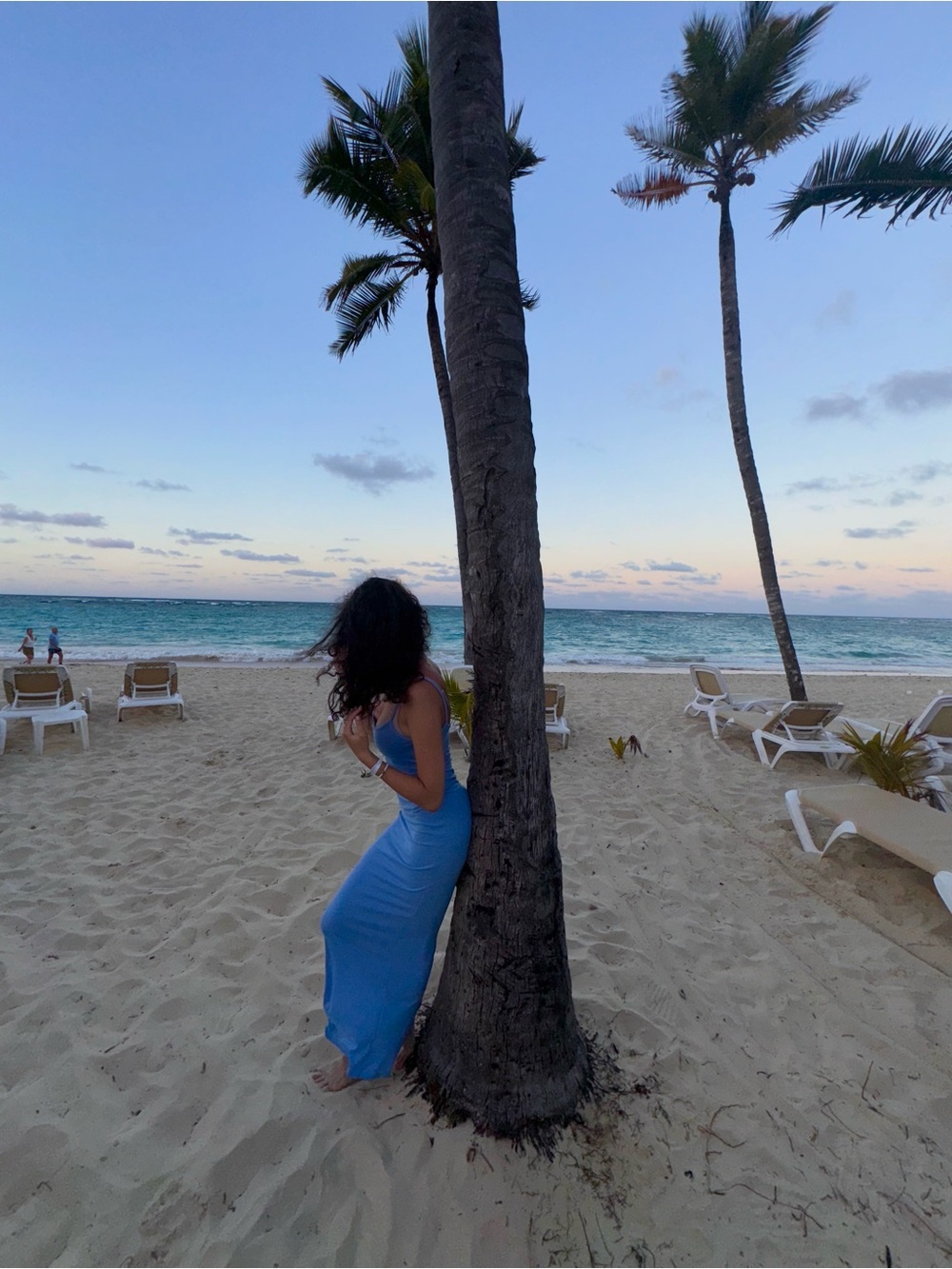 Blue Maxi Beach Dress - Elegant Summer Style